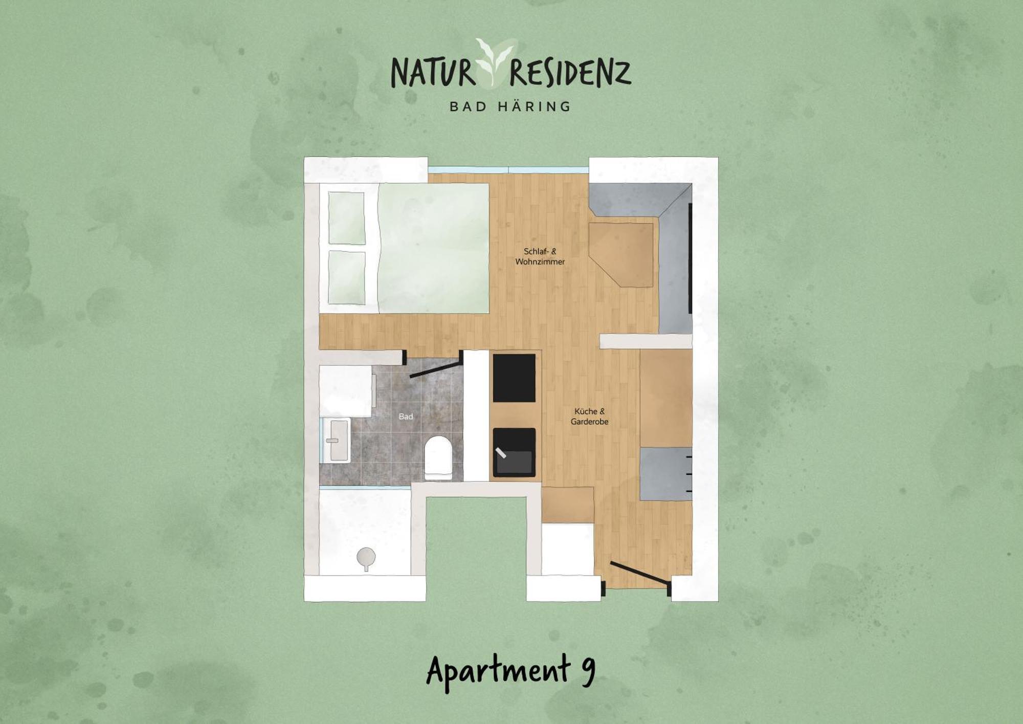 Natur Residenz Bad Haering Ngoại thất bức ảnh