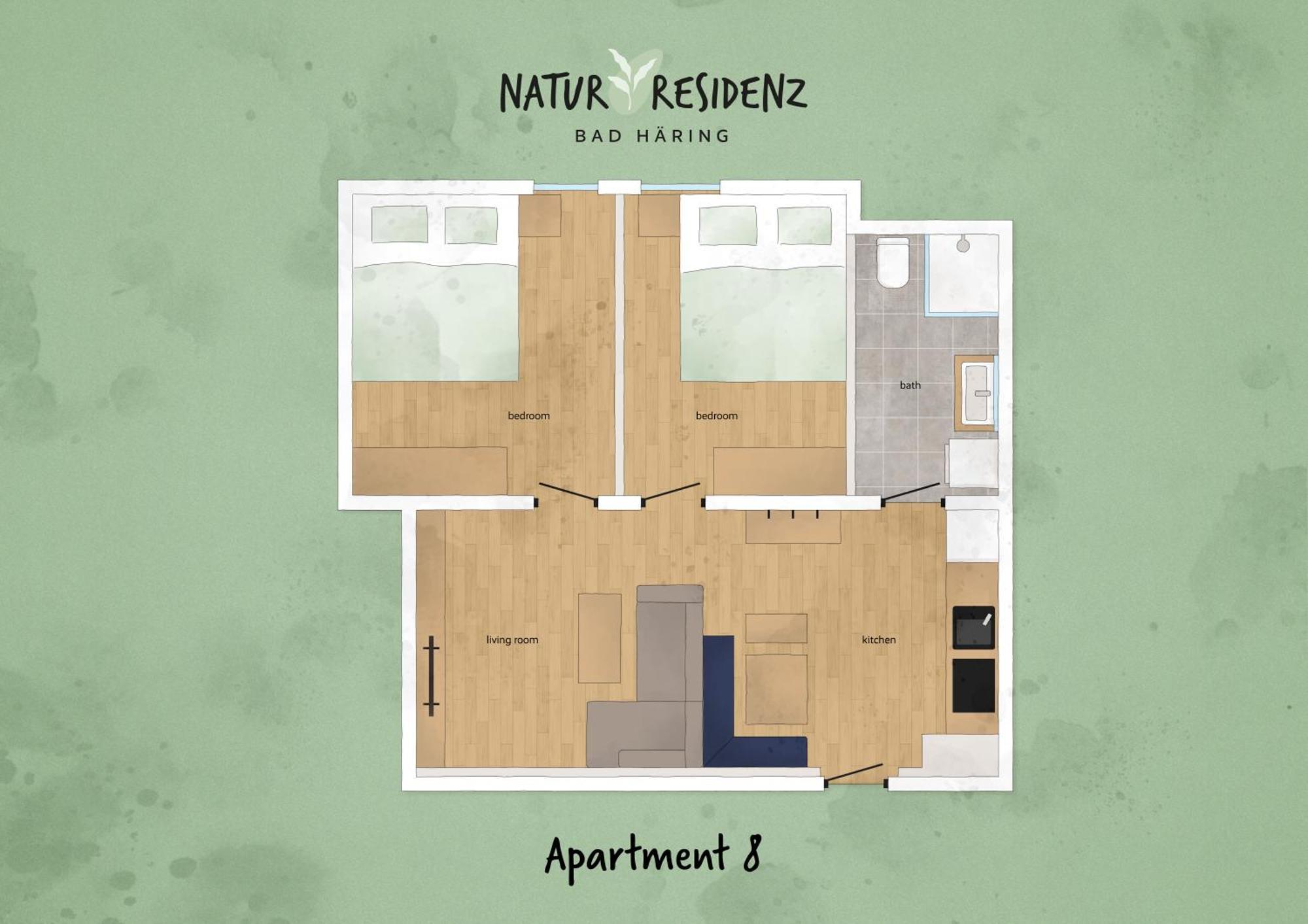 Natur Residenz Bad Haering Ngoại thất bức ảnh